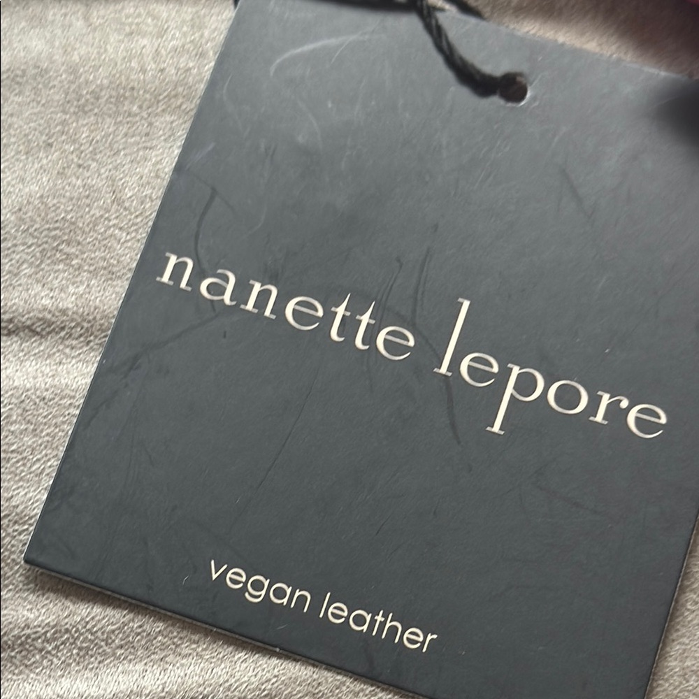 Nanette Lepore Pink Vegan Leather Wristlet - Picture 3 of 7